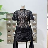 Lace Gown in Black