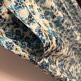 Dior Ditsy Floral Long Sleeve Shirtdress