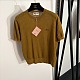 Miu Miu Pointelle Knit Short Sleeve Tee