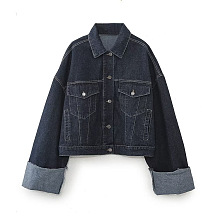 Denim Blue Over Size Jacket