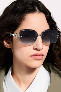 LV Jewel Pearl Square Sunglasses