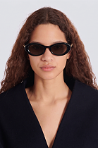 Gucci Oval Sunglasses
