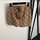 Burberry Plaid Drawstring Shorts