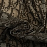 Dior Oblique Monogram Lace Bodysuit & Midi Skirt Set