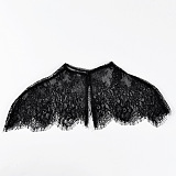 Lace Dress with Cape