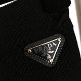 Prada Logo-Plaque Slim-Fit Knitted Cycling Shorts