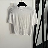 Baroque Graphic Tee with Safety Pin