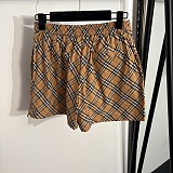 Burberry Plaid Drawstring Shorts