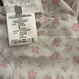 D&G  Small Rose-print poplin Trousers in Multicolor