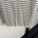 Miu Miu Striped Sleeveless Polo Knit