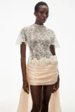 Lace Gown in White