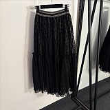 Dior Oblique Monogram Lace Bodysuit & Midi Skirt Set