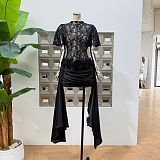 Lace Gown in Black