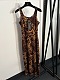 D&G Leopard Print Slip Maxi Dress