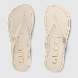 Women's thong sandal with Double G