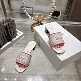 Dioriviera Dway Heeled Slide in Pink
