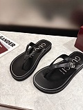 Women's thong sandal with Double G