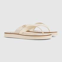 Women's thong sandal with Double G