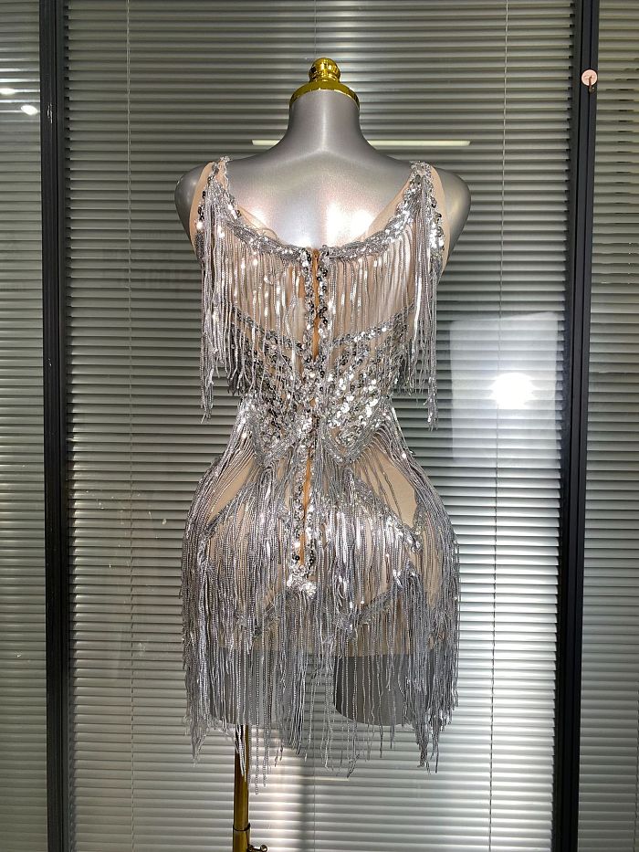 Fringes Mini Dress