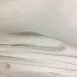 Chanel Luxury White Crewneck T-Shirt with Pearl-Embellished Logo Lettering