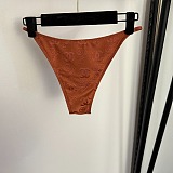 Chanel Timeless Terrakotta Triangle Bikini Set