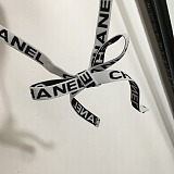 Chanel Sporty Chic Black Bikini Set with Logo-Print Elastic Bands