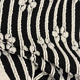 Chanel Monogram Stripe Tie-Side Bikini Set