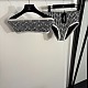 Chanel Monogram Stripe Bandeau Bikini Set