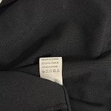 Chanel Chic Black Ribbed One-Piece Swimsuit with White Scalloped Edges