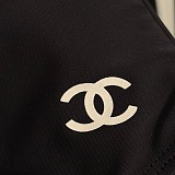 Chanel Criss-Cross High-Neck One-Piece Swimsuit