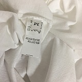 Chanel Luxury White Crewneck T-Shirt with Pearl-Embellished Logo Lettering