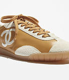 Chanel Calfskin Sneaker (Spring Summer 2026 Pre-collection Look 75)