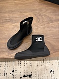 Short Boots(The CHANEL Coco Beach 2026 collection Look 1)