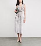 Multi Stripe Midi Dress