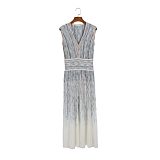 Multi Stripe Midi Dress