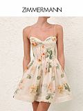 Zimmermann Carousel Corset Mini Dress