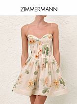 Zimmermann Carousel Corset Mini Dress