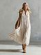 Striped Long Dress
