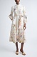 Zimmermann Rebellion Linen Button Midi Dress