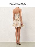 Zimmermann Carousel Corset Mini Dress