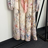 Zimmermann Rebellion Linen Button Midi Dress