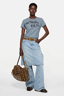 Acne Studios Fitted Graphic T-shirt