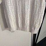 Fendi FF Open-Work Knit T-Shirt