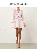 Zimmermann V-Neck Mini Dress