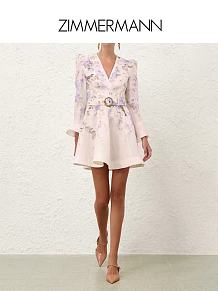 Zimmermann V-Neck Mini Dress