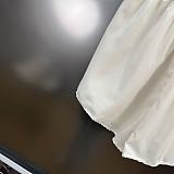 Strapless Braided Trim Organza Mini Dress
