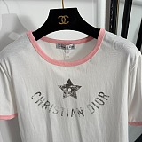 Dior  T-Shirt with Embroidered Logo