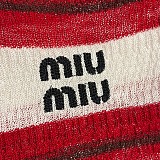 Miu Miu Openwork Knit Top