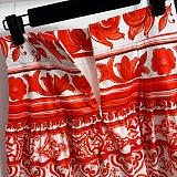 Dolce & Gabbana Majolica Print Shirt and Maxi Skirt Set