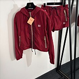 Miu Miu Technical Fabric Jacket & Shorts